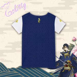 刀剣乱舞　太刀　三日月宗近　Tシャツ　コス衣装