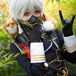 画像: 刀剣乱舞　打刀　鳴狐　キツネ　狐　ぬいぐるみ　コスプレ道具/小物