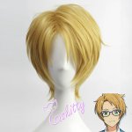 画像: 20% OFF! あんさんぶるスターズ！ Trickstar(トリックスター)  遊木 真向きキャラクター耐熱ウィッグ コスプレウィッグ メガネ/眼鏡付き