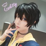 画像: ヒプノシスマイク Buster Bros!!! 山田三郎 コスプレウィッグ