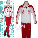 画像: 20% OFF! ユーリ!!! on ICE ヴィクトル・ニキフォロフ Victor Nikiforov ジャージ 制服 コスプレ衣装